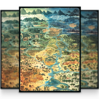 D&D Map Old School Sleeves - Alfies