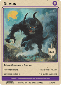 Demon 3/3 - Alfies