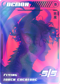 Demon 5/5 Foil - Alfies