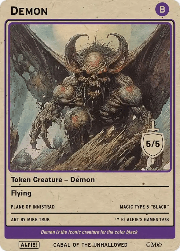 Demon 5/5 - Alfies