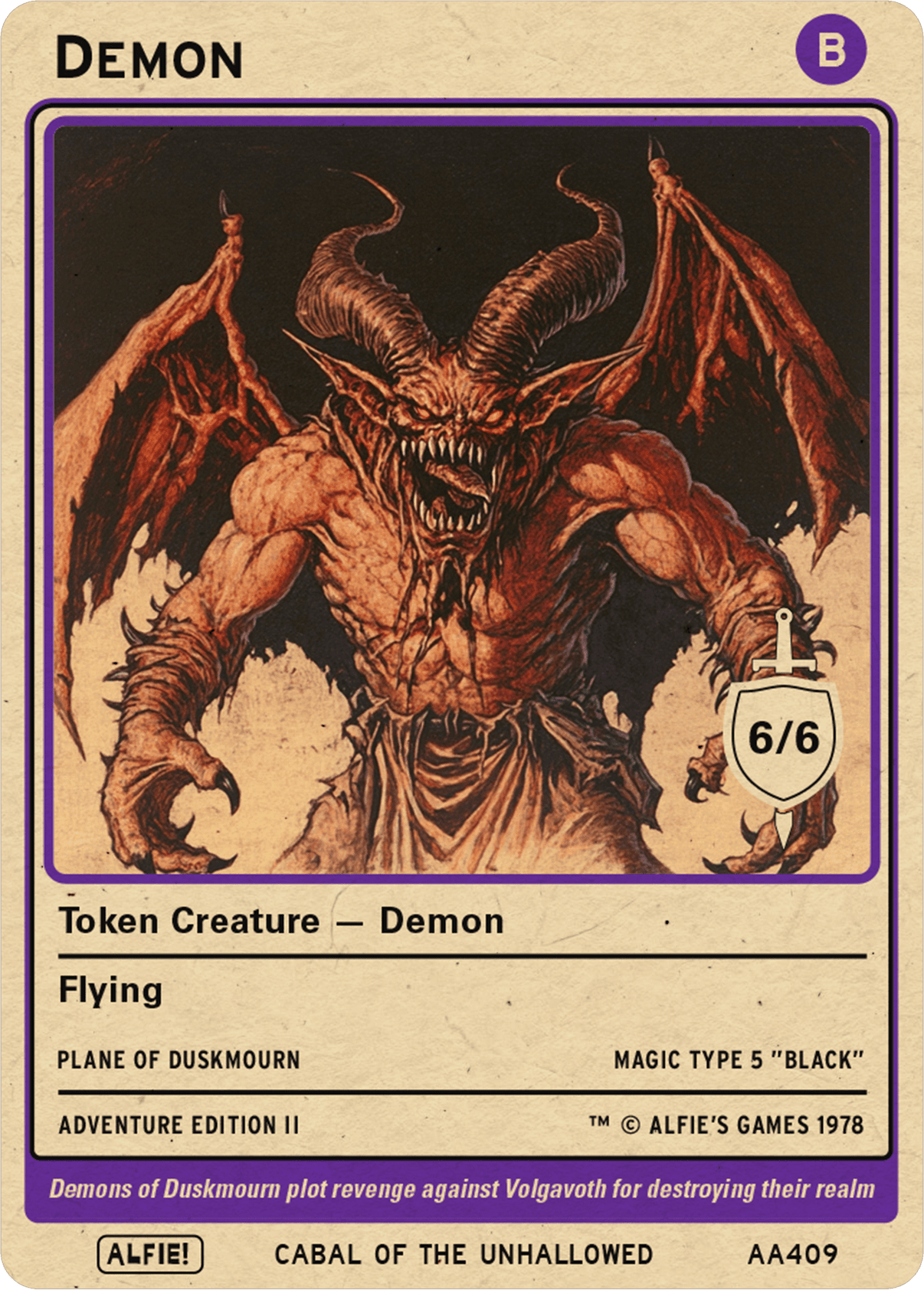 Demon 6/6 - Alfies