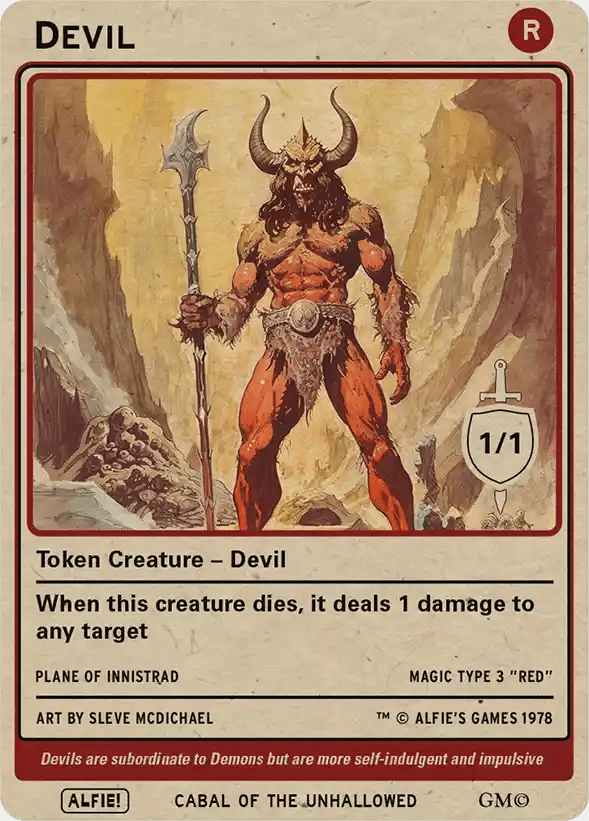 Devil 1/1 - Alfies