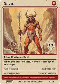 Devil 1/1 - Alfies