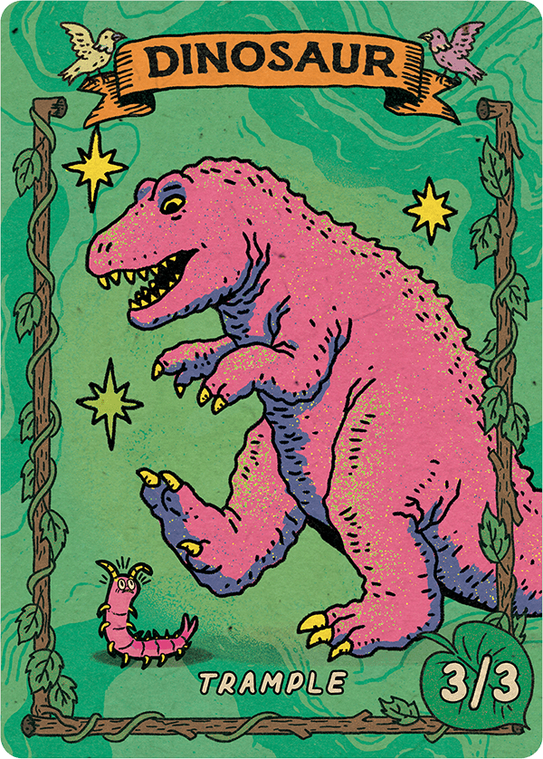 Dinosaur 3/3 Trample - Alfies