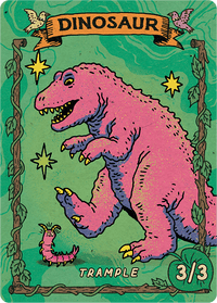 Dinosaur 3/3 Trample - Alfies