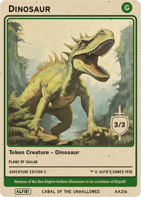 Dinosaur 3/3 - Alfies