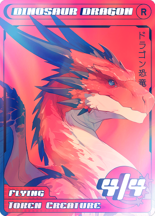 Dinosaur Dragon Foil - Alfies