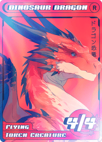 Dinosaur Dragon Foil - Alfies