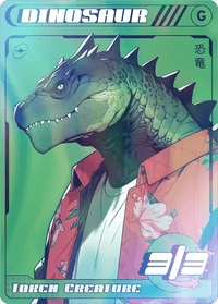 Dinosaur Foil - Alfies