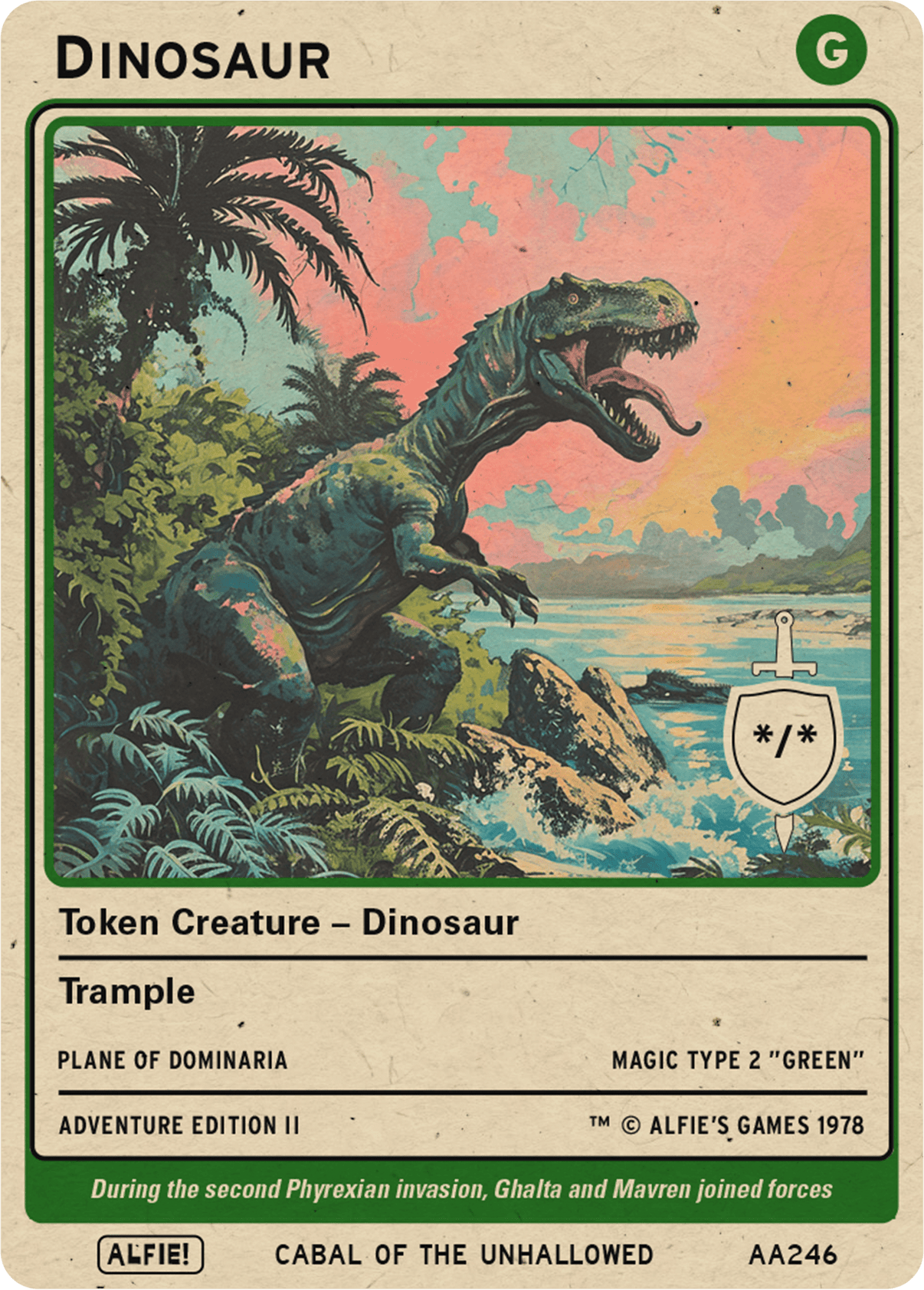 Dinosaur */* - Alfies