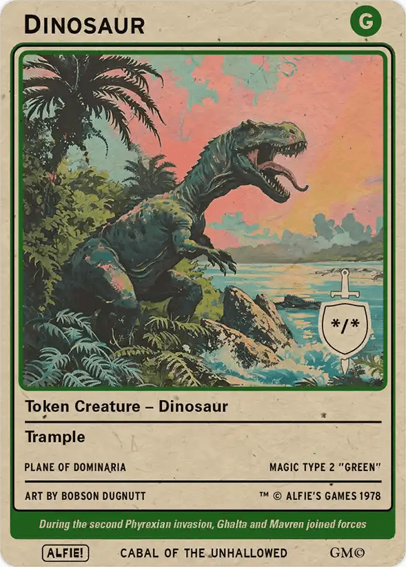 Dinosaur */* - Alfies