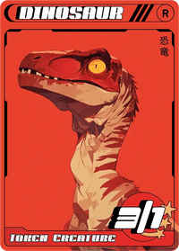 Dinosaur Red - Alfies