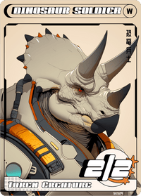 Dinosaur Soldier - Alfies
