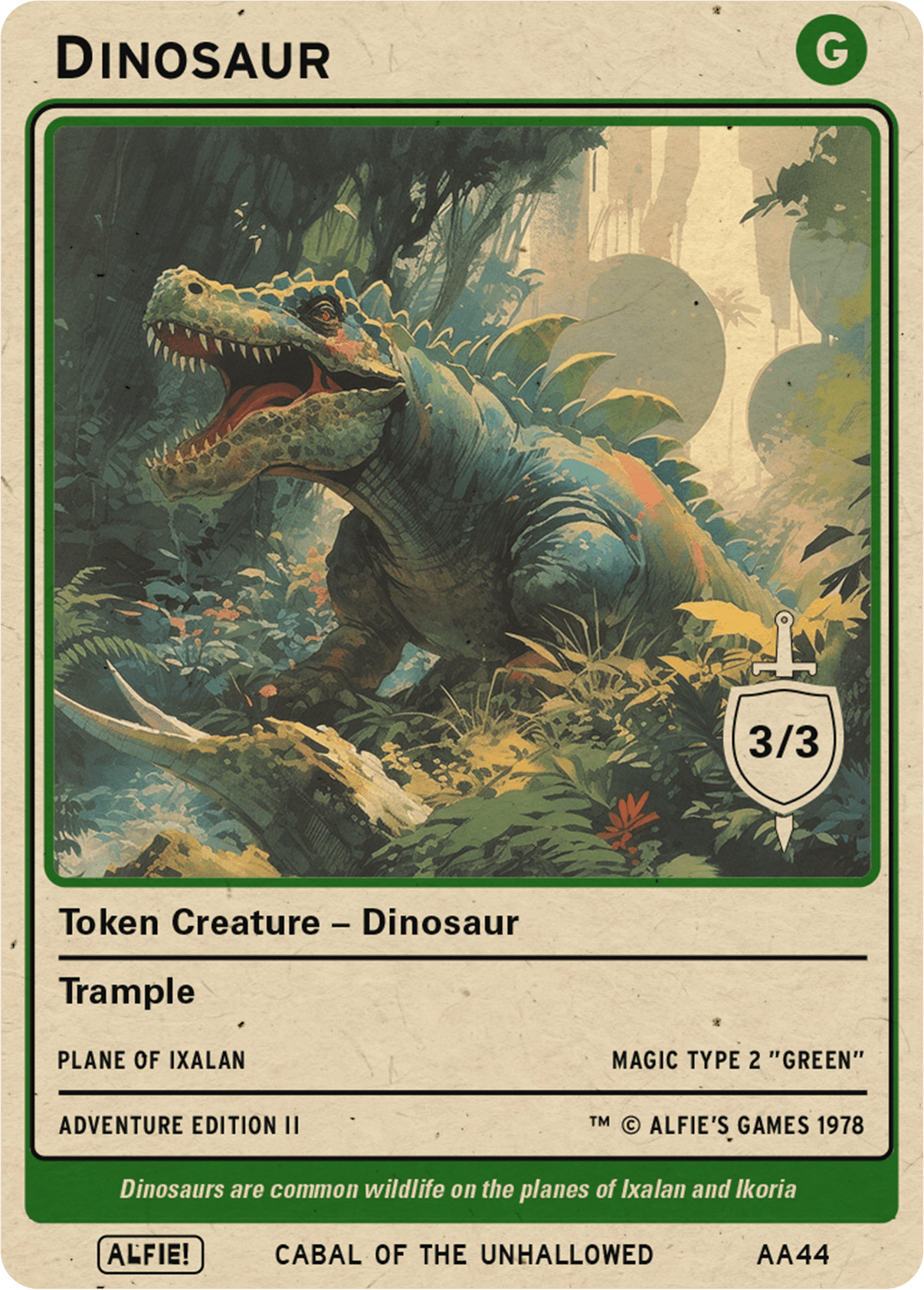 Dinosaur Trample 3/3 - Alfies