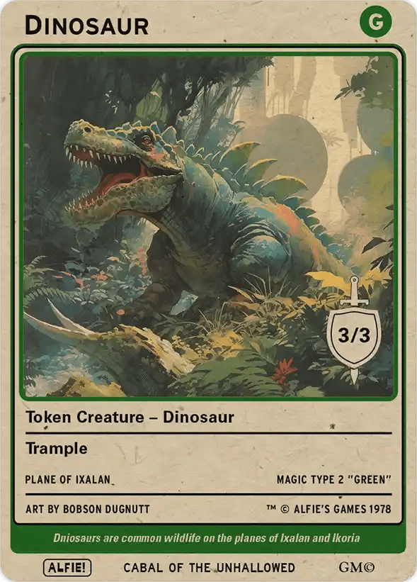 Dinosaur Trample 3/3 - Alfies