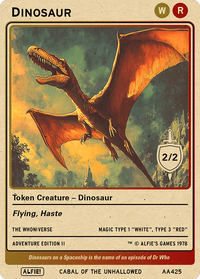 Dinosaur - Alfies