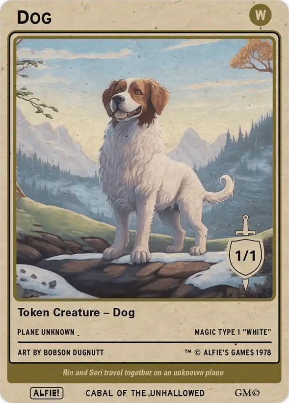 Dog 1/1 - Alfies