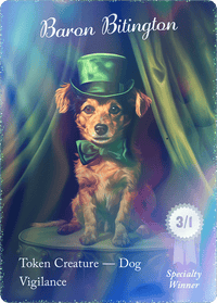 Dog 3/1 Green Vigilance Foil - Alfies