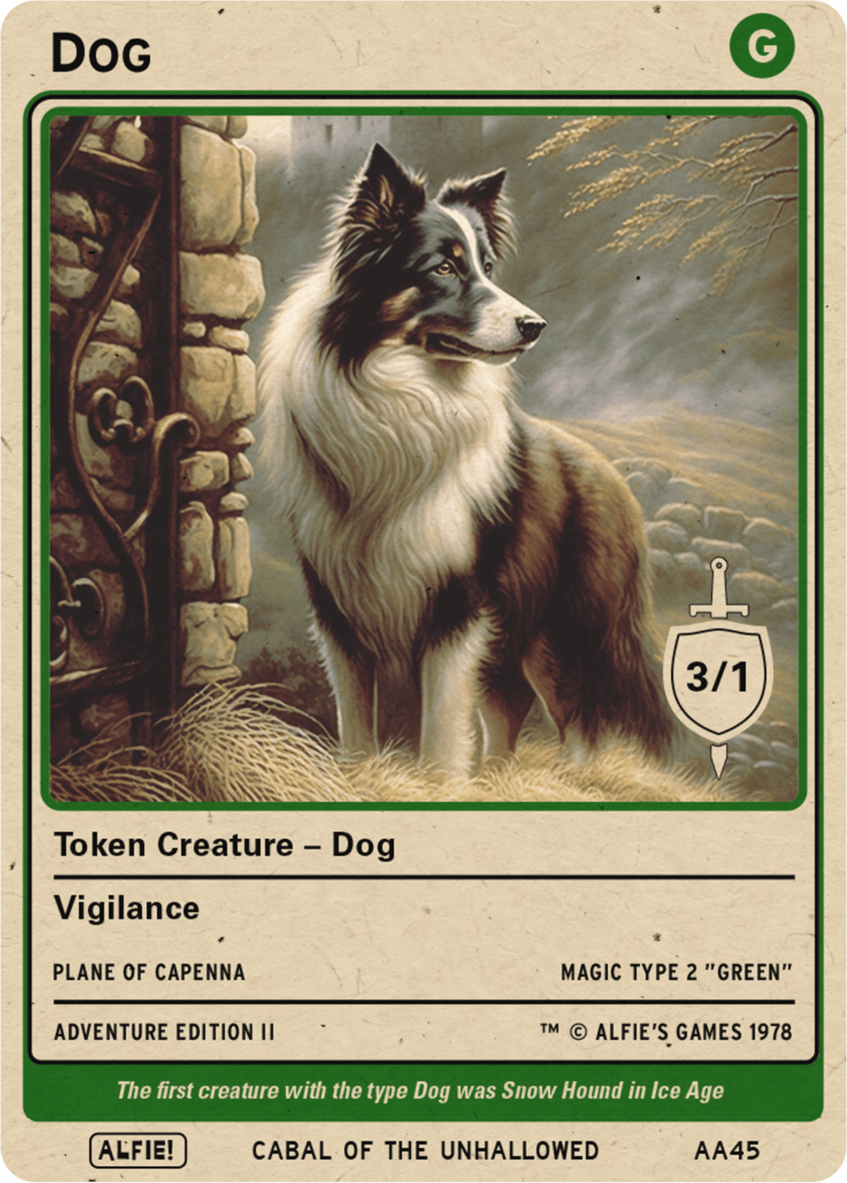 Dog 3/1 - Alfies