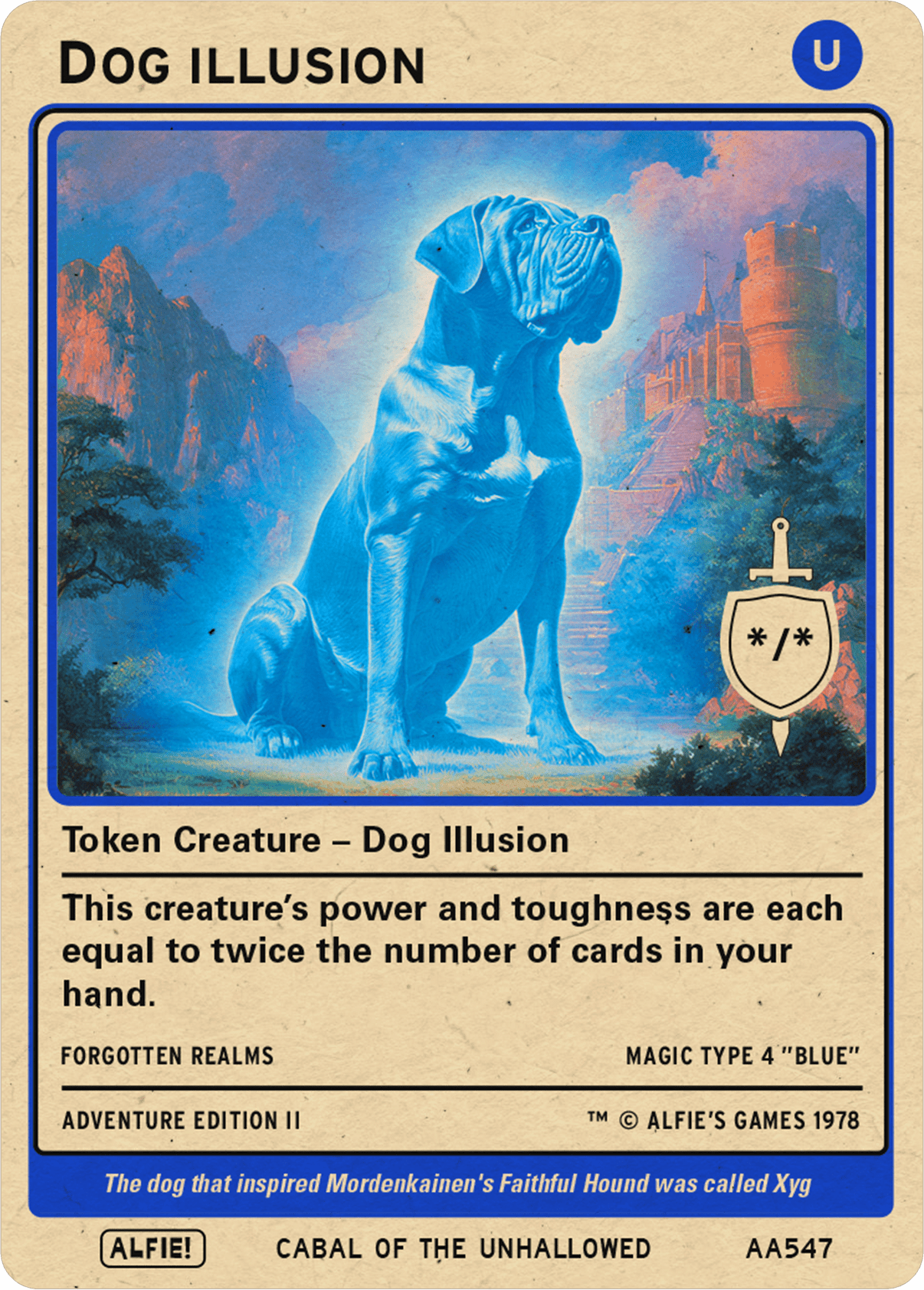 Dog Illusion - Alfies