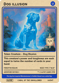 Dog Illusion - Alfies