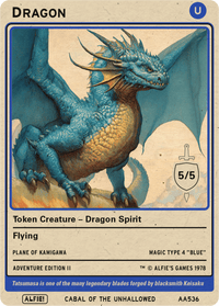 Dragon 5/5 Blue - Alfies