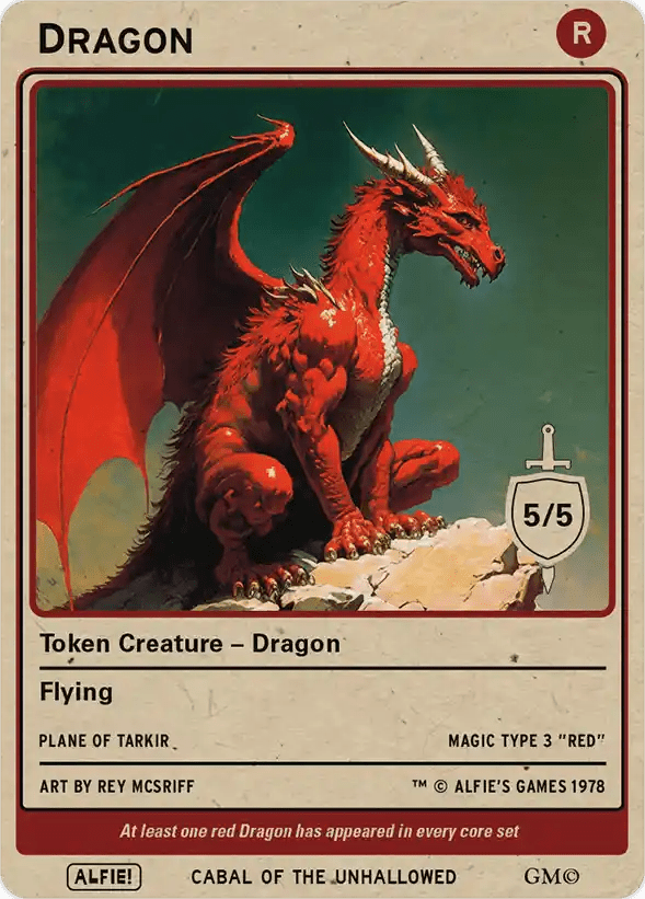 Dragon 5/5 - Alfies