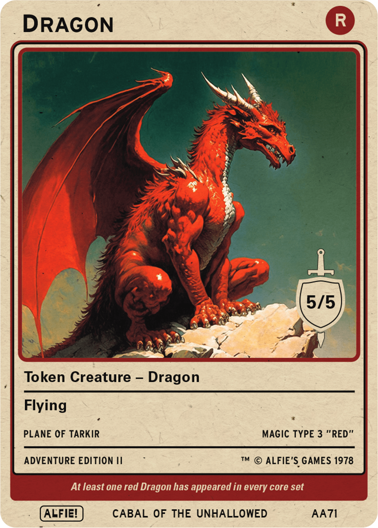 Dragon 5/5 - Alfies