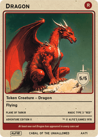 Dragon 5/5 - Alfies