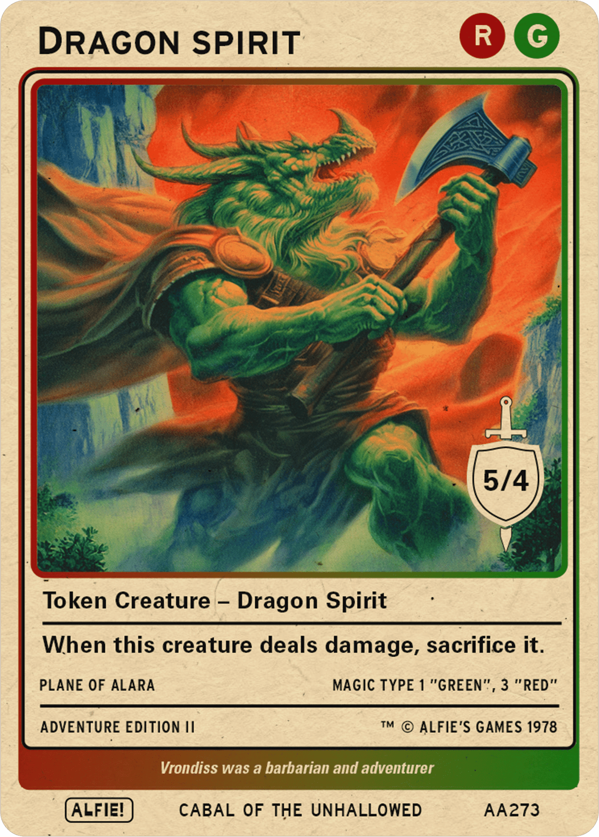 Dragon Spirit - Alfies