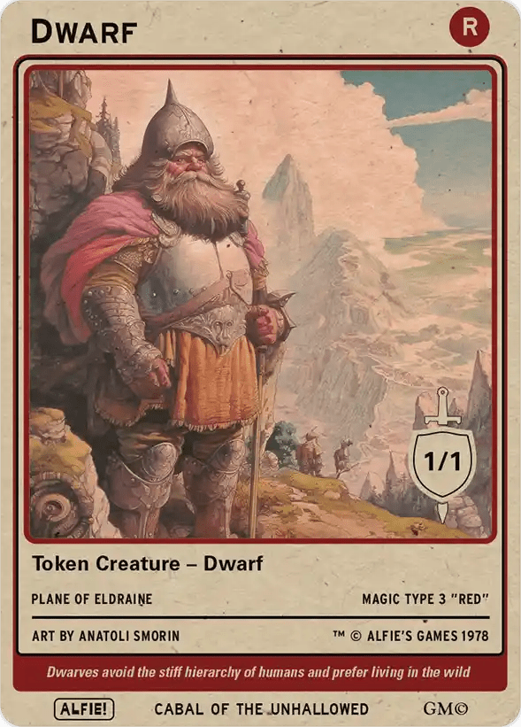 Dwarf 1/1 - Alfies