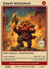Dwarf Berserker - Alfies