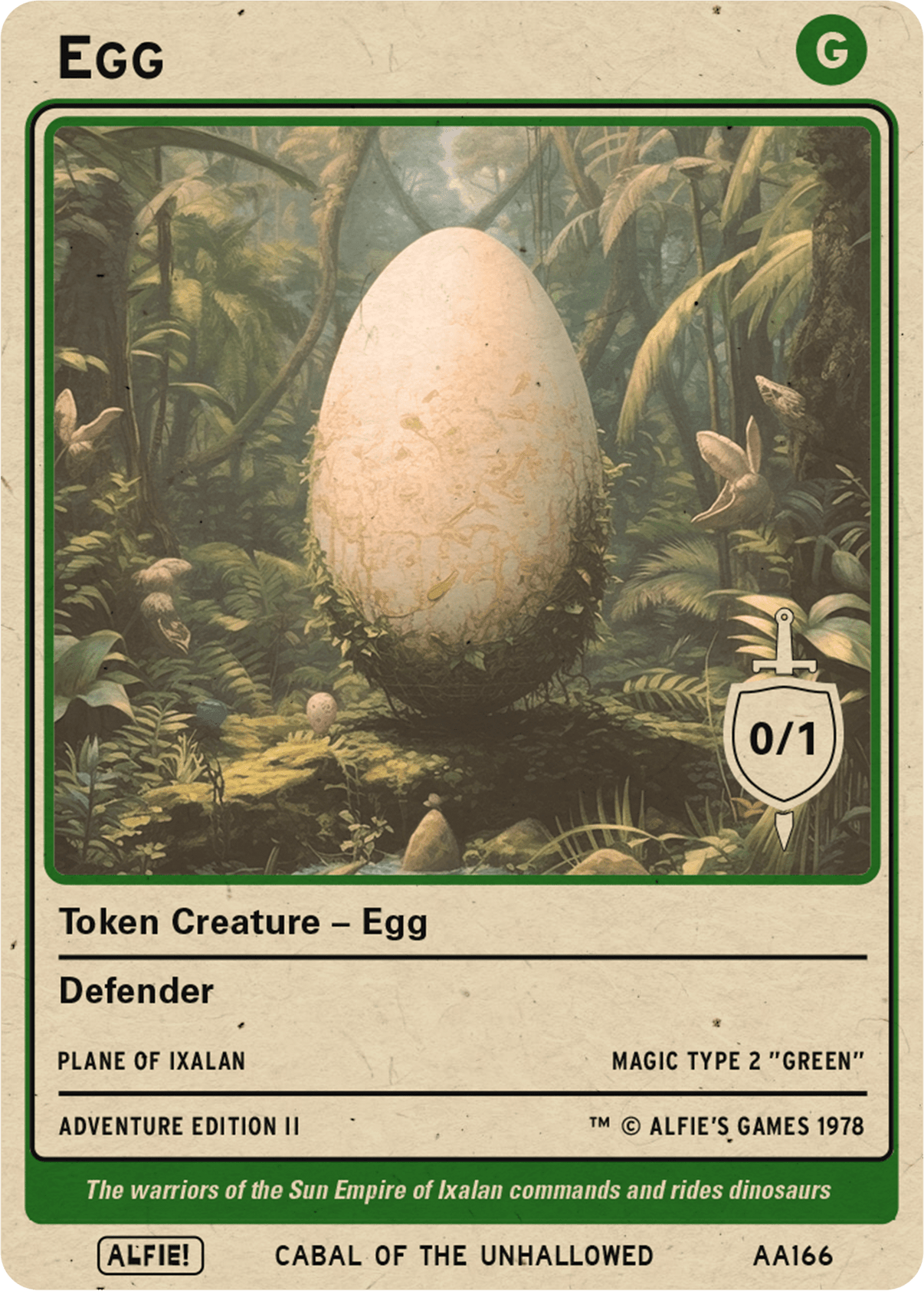 Egg - Alfies