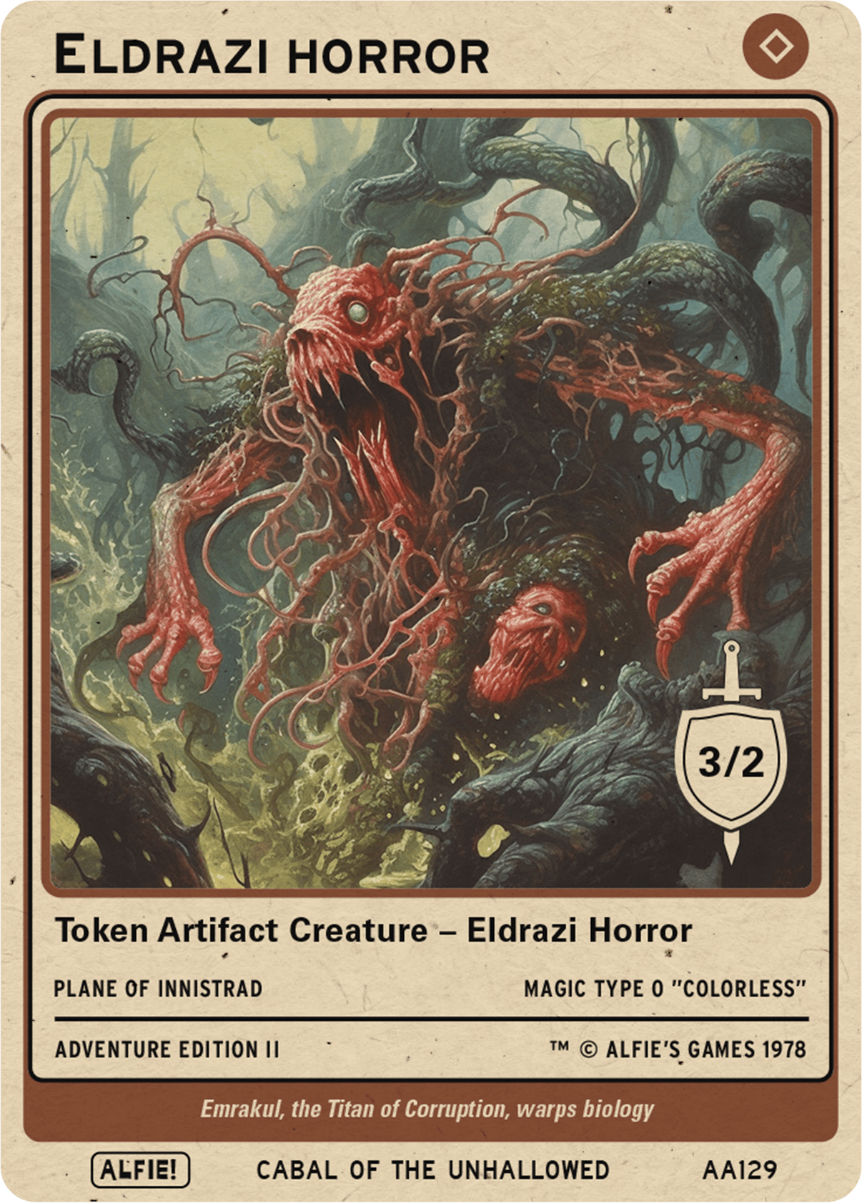 Eldrazi Horror 3/2 - Alfies