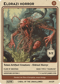 Eldrazi Horror 3/2 - Alfies