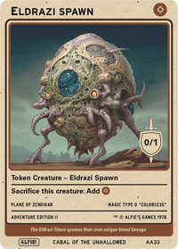 Eldrazi Spawn 0/1 - Alfies