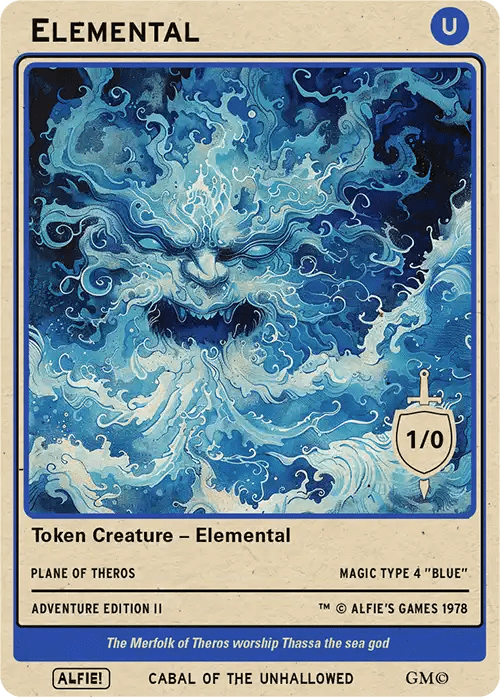 Elemental 1/0 Blue - Alfies