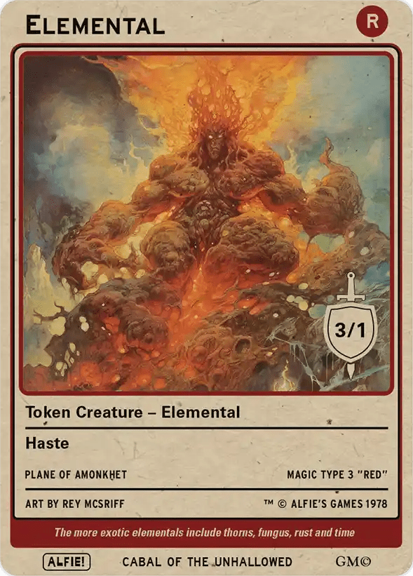 Elemental 3/1 Haste - Alfies