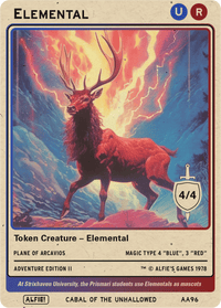 Elemental 4/4 Blue Red - Alfies