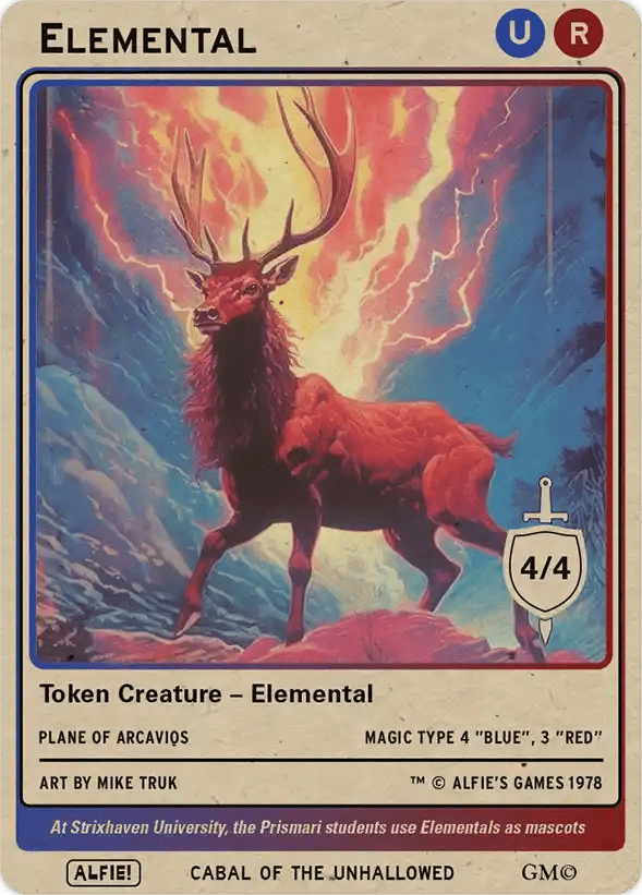 Elemental 4/4 Blue Red - Alfies