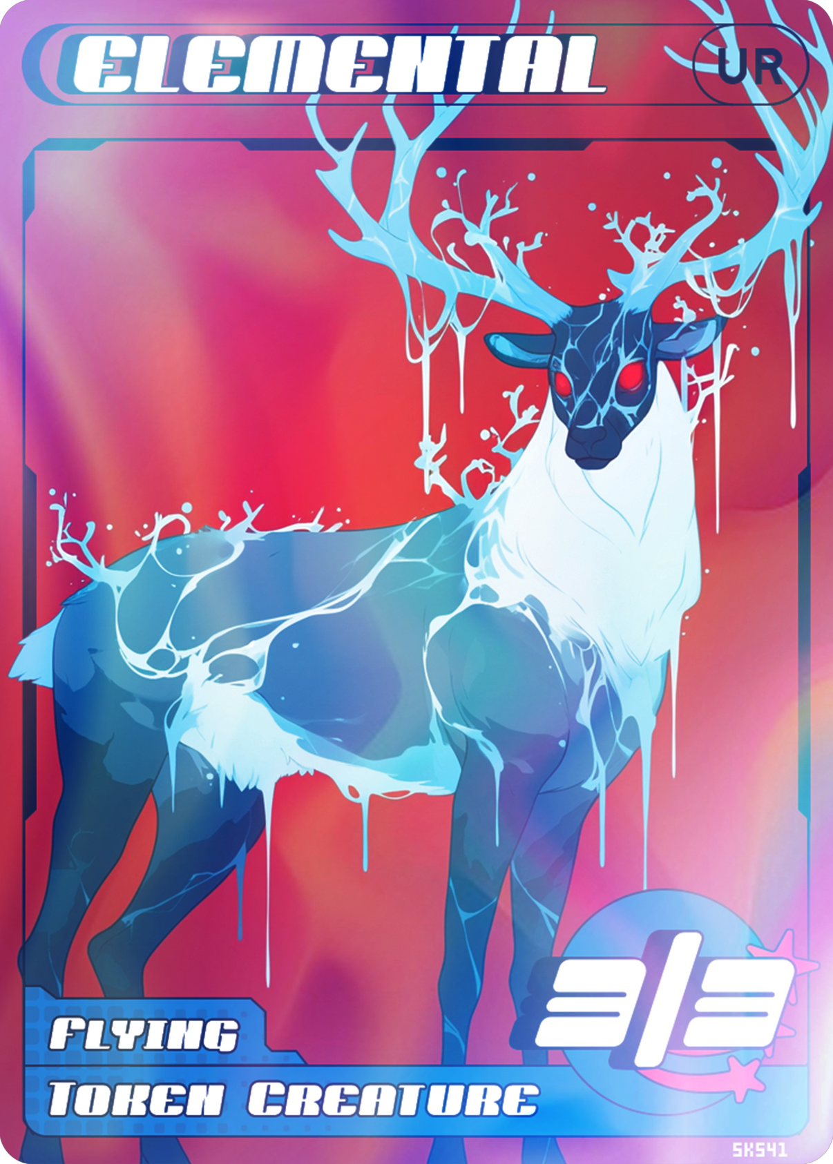 Elemental Blue Red 3/3 Flying Foil - Alfies
