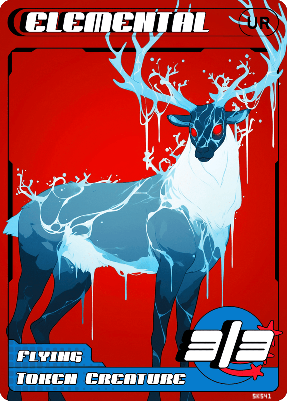 Elemental Blue Red 3/3 Flying - Alfies