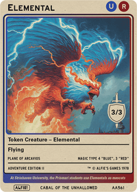 Elemental Blue Red 3/3 - Alfies