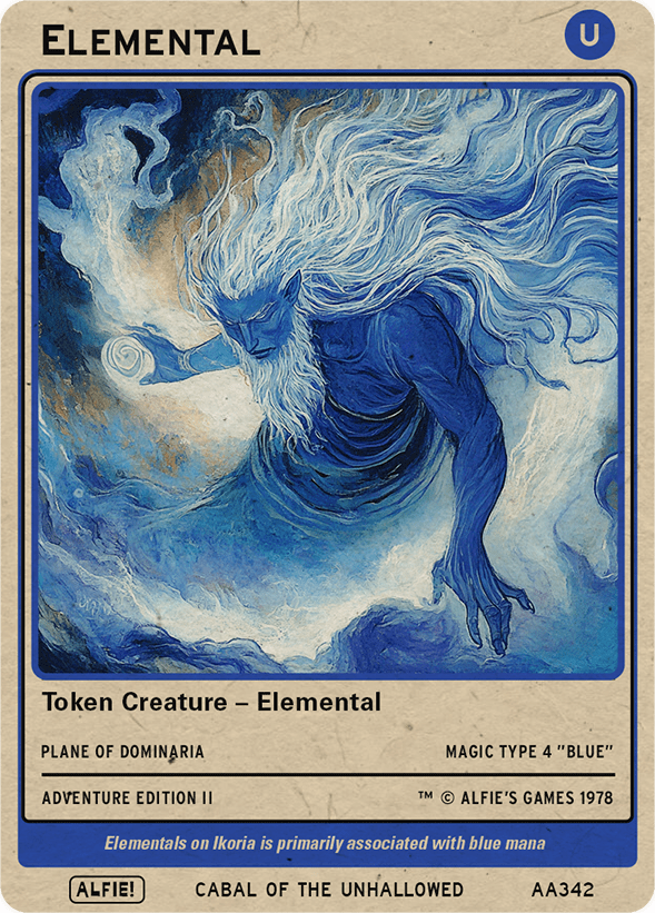 Elemental Blue - Alfies