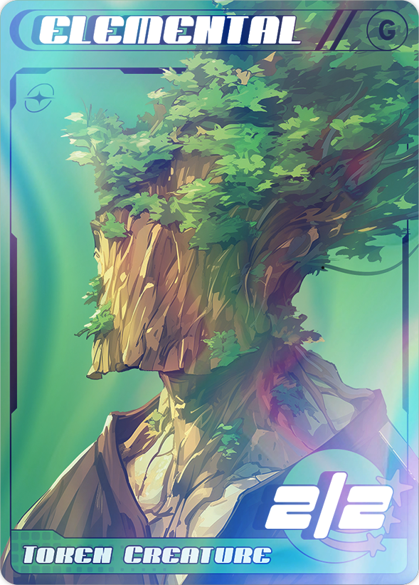 Elemental Green 2/2 Foil - Alfies