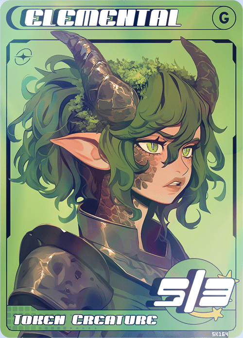 Elemental Green 5/3 Foil - Alfies