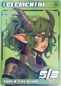 Elemental Green 5/3 Foil - Alfies