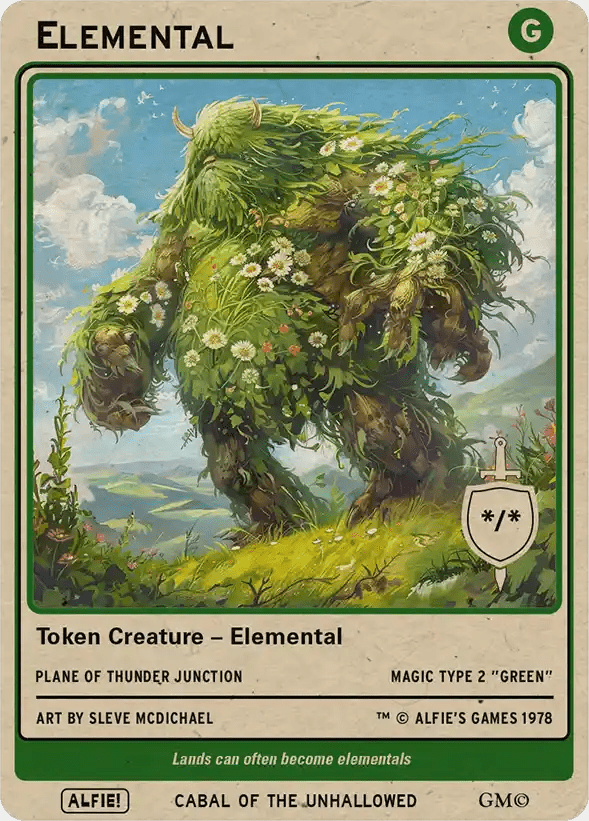 Elemental Green */* - Alfies
