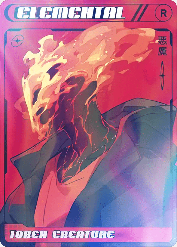 Elemental Red Foil - Alfies