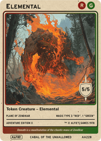 Elemental Red Green - Alfies